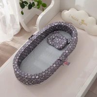 9045cm combined baby crib 100 cotton babynest for baby newborn diaper changing bed portable travel bed for new born baby crib