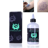 250ml american brand stencil stuff tattoo magic gel transfer formula non toxic tattoo thermal copier machine ink set beauty tool