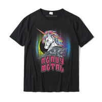 funny heavy metal unicorn design for men woman t shirt popular men t shirt autumn tops shirt cotton hip hop
