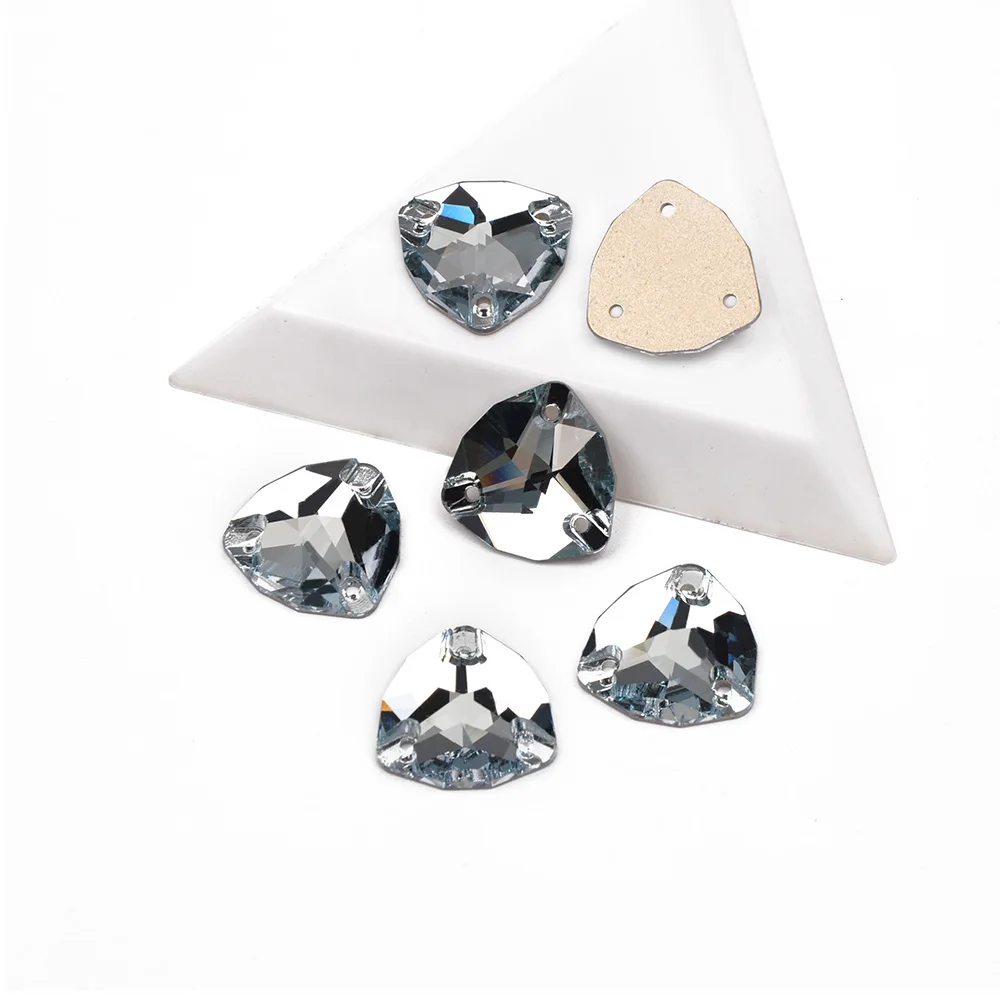 Светильник сапфировые стразы K9 кристалл 3272 триллиантные Стразы шьют на камнях