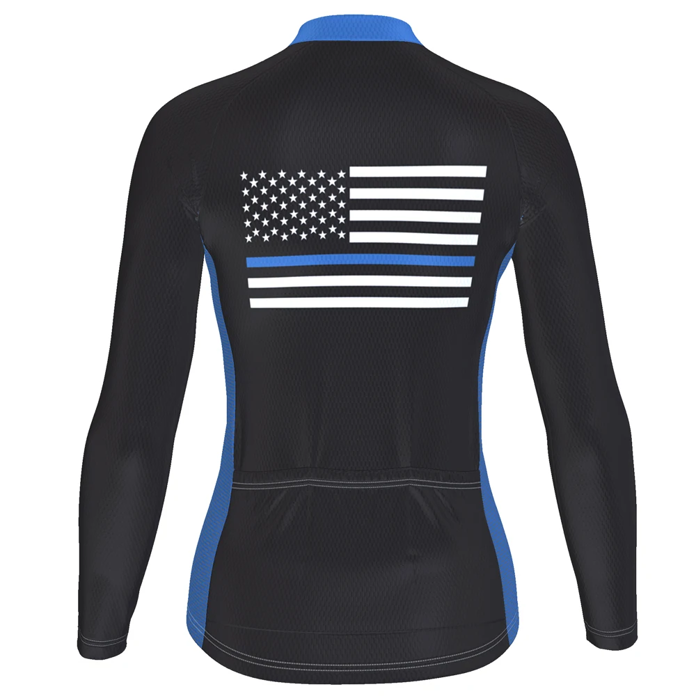 HIRBGOD New Women Long Sleeve Cycling Jersey Top Team Outdoor Sport Women's Bicycle Clothing Breathable Wear TYZ083-04 | Спорт и