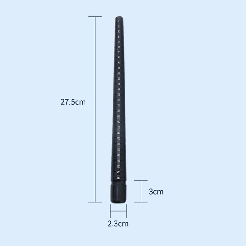 

Professional Ring Sizes, Finger Ring, Ring Size / Ring Size / Mandrel, Measuring Stick, Jewelry, Women and Men