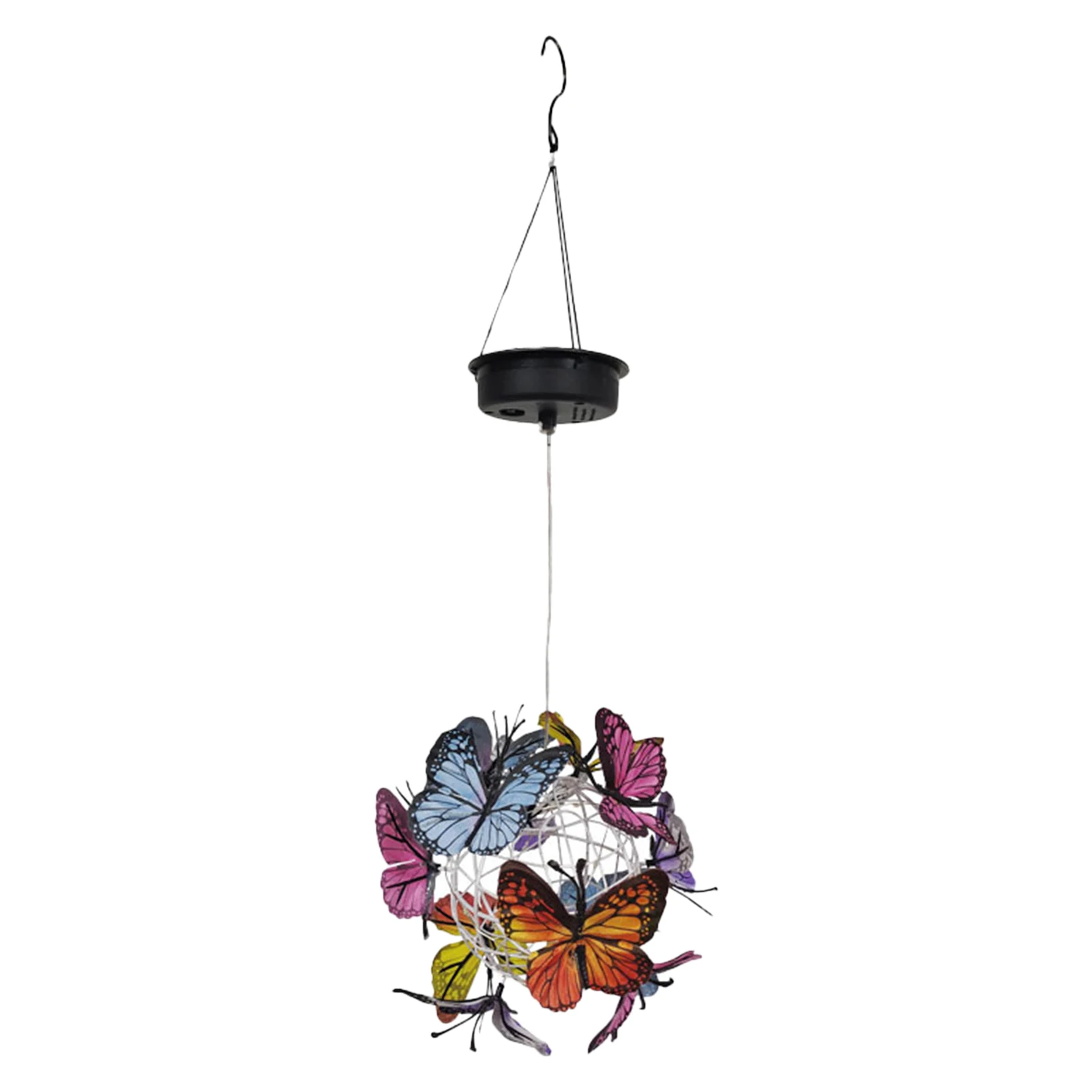 

Solar Hanging Chandelier Butterfly Solar Light Hanging Universal Outdoor Garden Energy Saving Home Decor