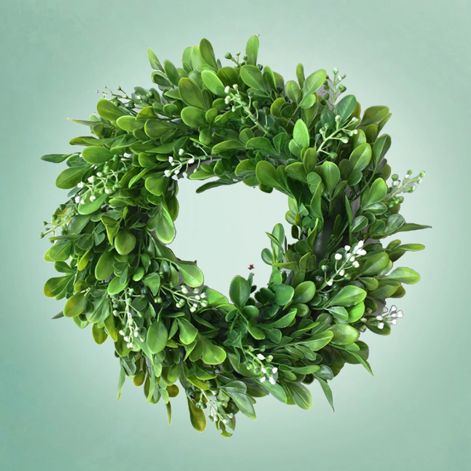 

Eucalyptus Wreath Artificial Plants Eucalyptus Leaves Background Wall Window Decorative Wedding Party Home Decoration Gifts