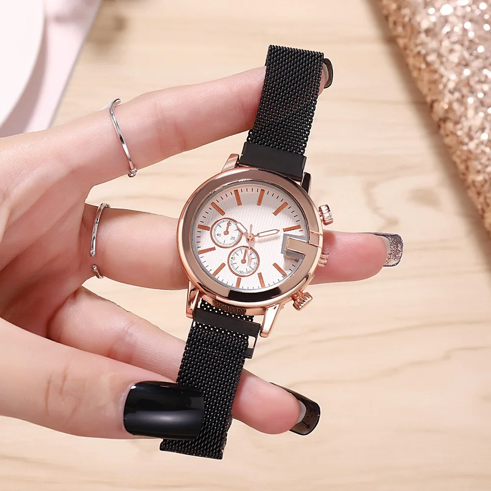 Новые простые классические женские часы без логотипа с маленьким циферблатом