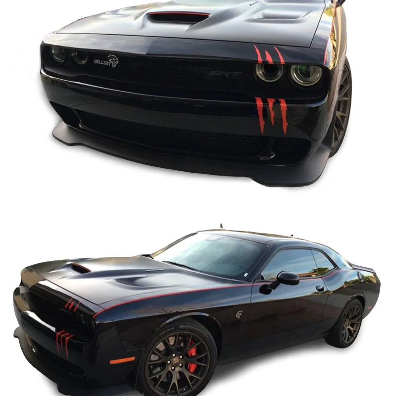 Классический модифицированный бампер для капюшона с боковым корпусом полосы