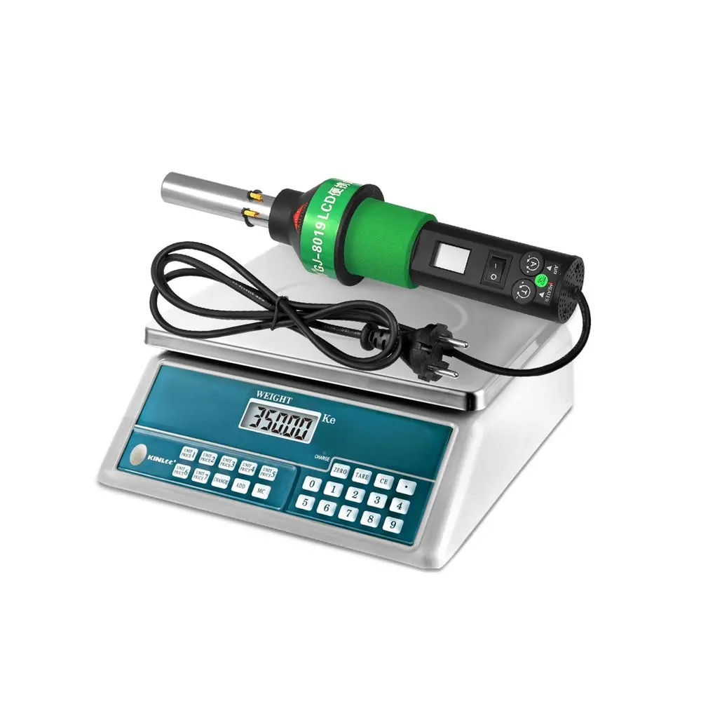 GJ-8019 Portable Brushless Digital Constant Temperature Heat Gun Thermostat Hot Air 220V EU Blower Soldering | Инструменты