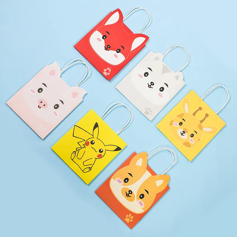 Покемон Пикачу Снова в школу Детский аниме мультяшный милый тоут сумка подарок