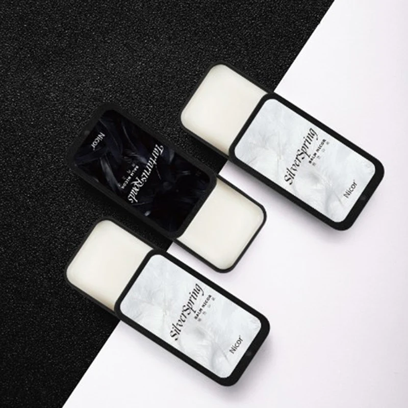 

1PC Portable Case Solid Perfume Fragrance Women Men Solid Balm Mild perfumes