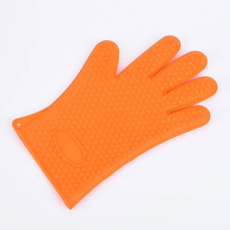 

1 piece food grade Heat Resistant Silicone Kitchen barbecue oven glove Cooking BBQ Grill Glove Oven Mitt Baking gloves