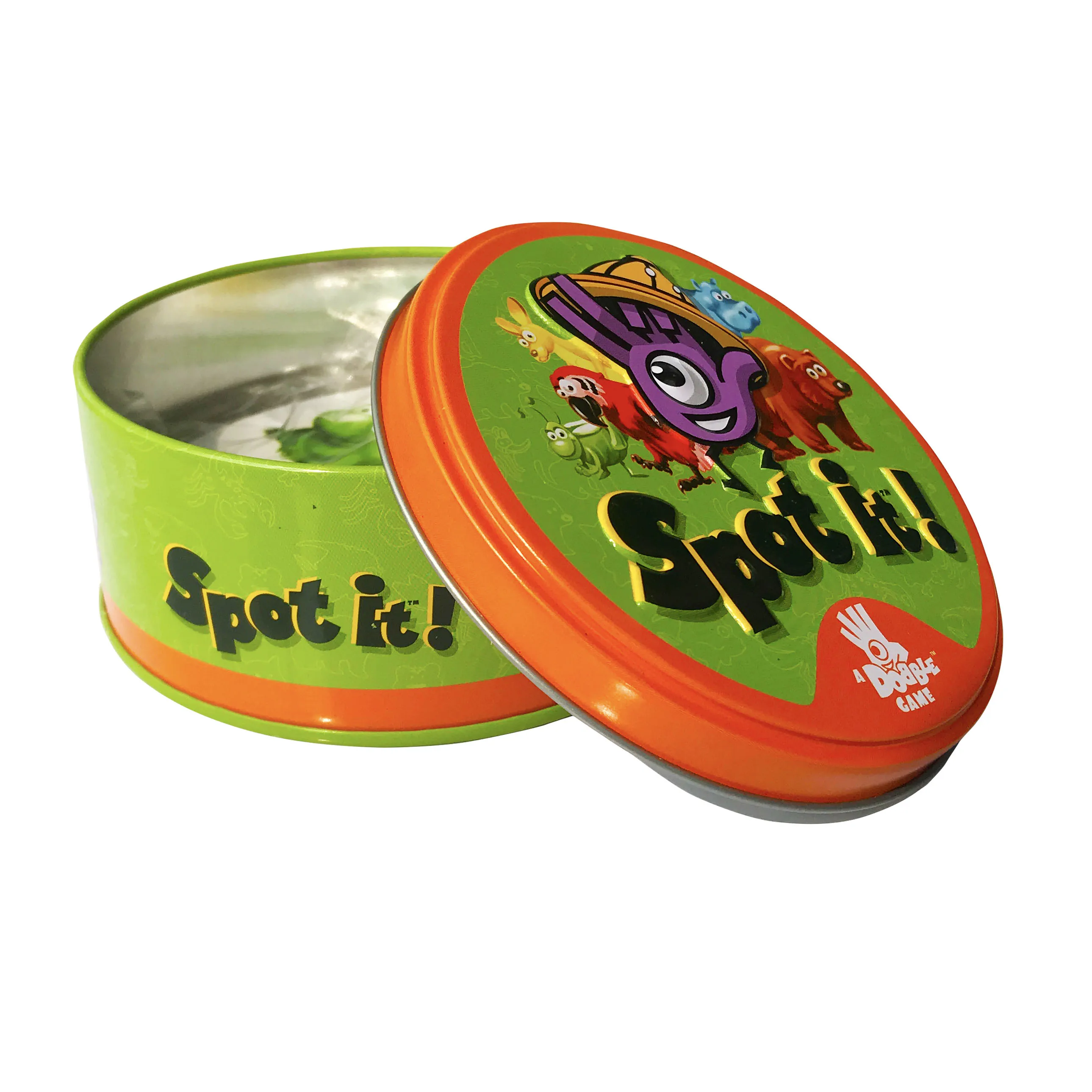 Juego de cartas SPOT con caja de Metal para fiesta familiar, Zoo / Double HP/Classic Red / MLG 2020, alta calidad-4