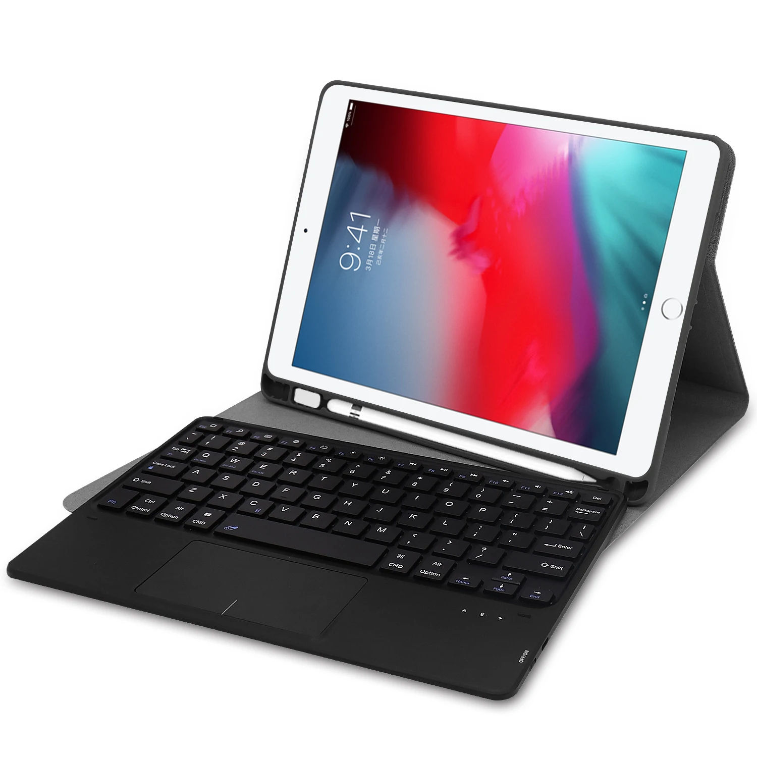 touchpad Keyboard Stand Case for iPad Air 3 10.5 Pro 10.5 10.5 inch Cover With Pencil holder funda touchpad Keyboard
