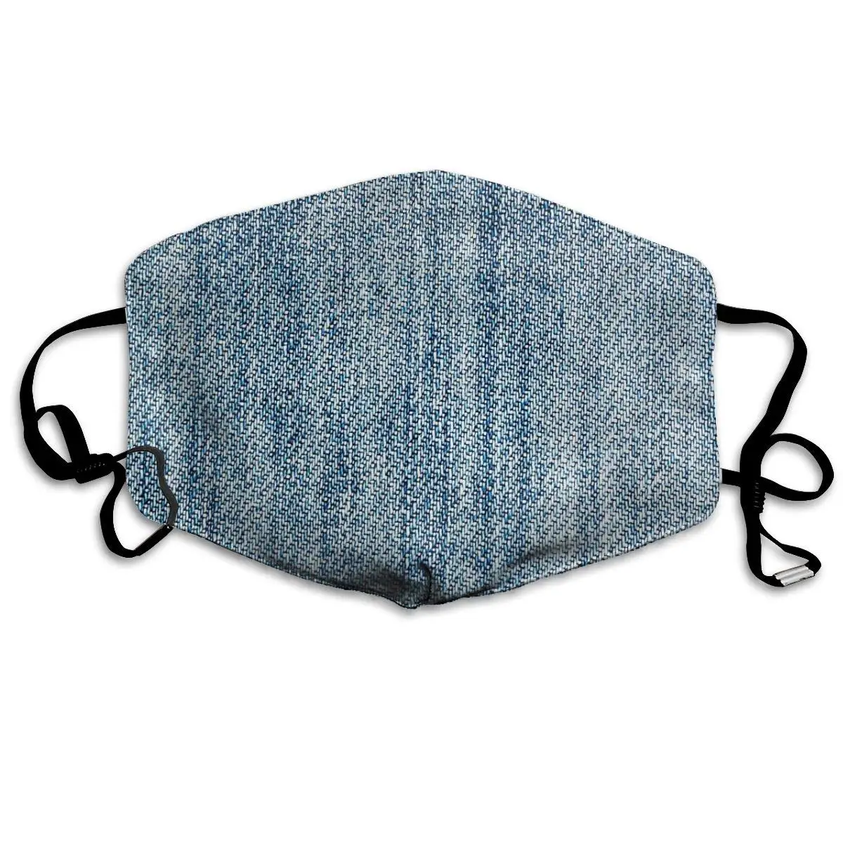 

Mouth Mask for Daily Dress Up, Jeans Pattern Anti-dust Mouth-Muffle, Washable Reusable Holiday Half Face Masks for Mens and