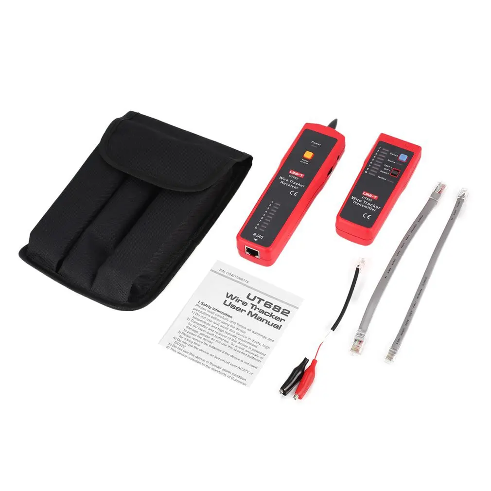 

UNI-T UT682 Wire Tracker Telephone Line/network Line/power Cable Line Finder Communication Line Tester