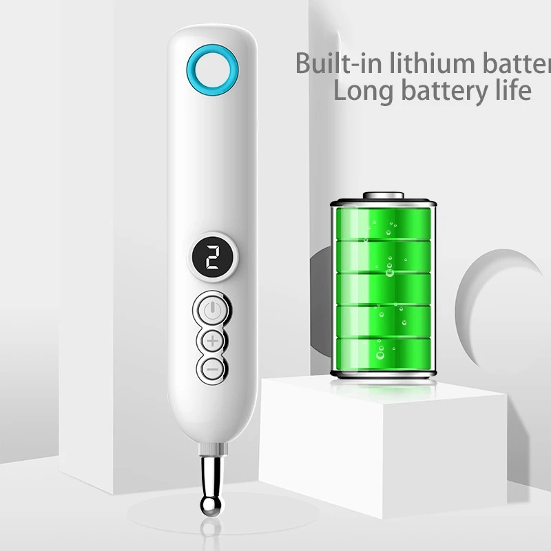 

Electronic Acupuncture Pen Electric Meridians Therapy Heal Massage Pen Meridian Energy Pen Relief Pain Tools