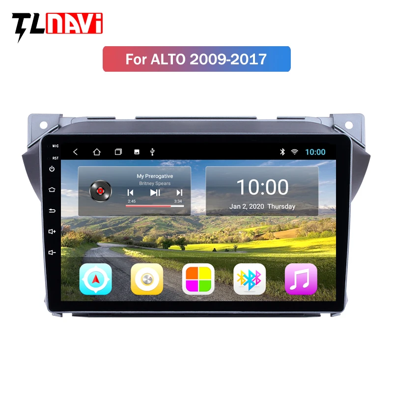 2G Оперативная память 9 дюймов Android 10 автомобильный мультимедийный плеер для Suzuki