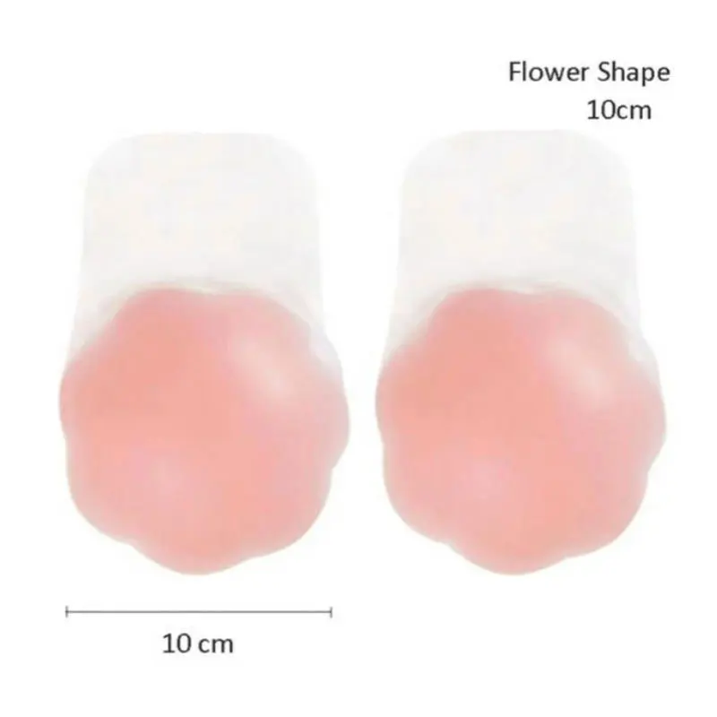 Бюстгальтер кролик самоклеящаяся Силиконовая накладка для сосков с эффектом пуш