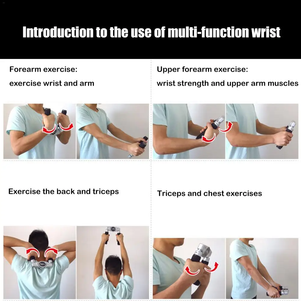 Регулируемый тяжелые кистевой эспандер Фитнес тренажер для развития мышц