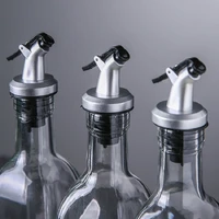 oil sprayer drip wine pourers liquor dispenser leak proof nozzle abs lock sauce boat bottle stopper kitchen bar bbq tool