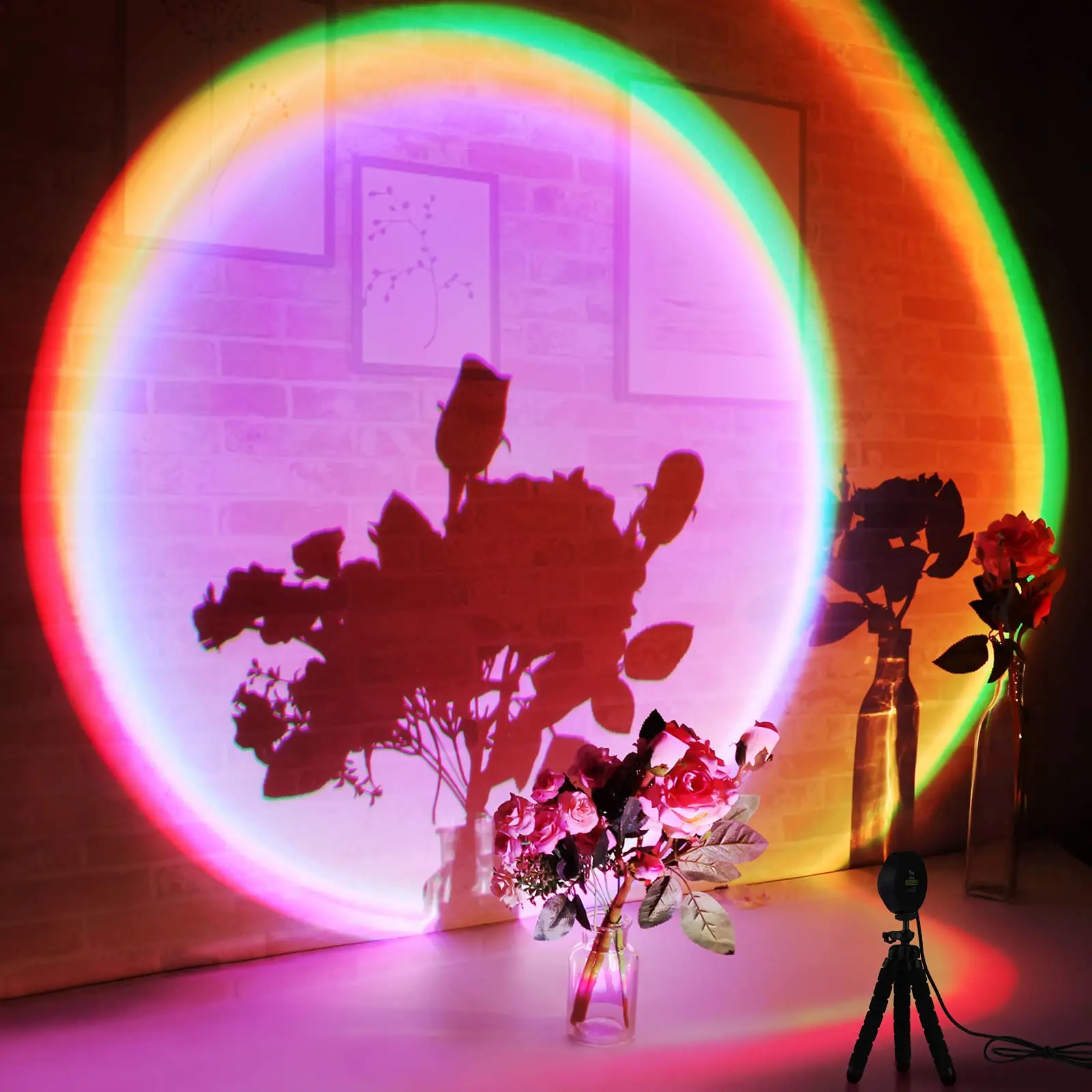 

USB new night light 17 color adjustable sunset light room decor ambiance light bar party decor neon bedroom decor