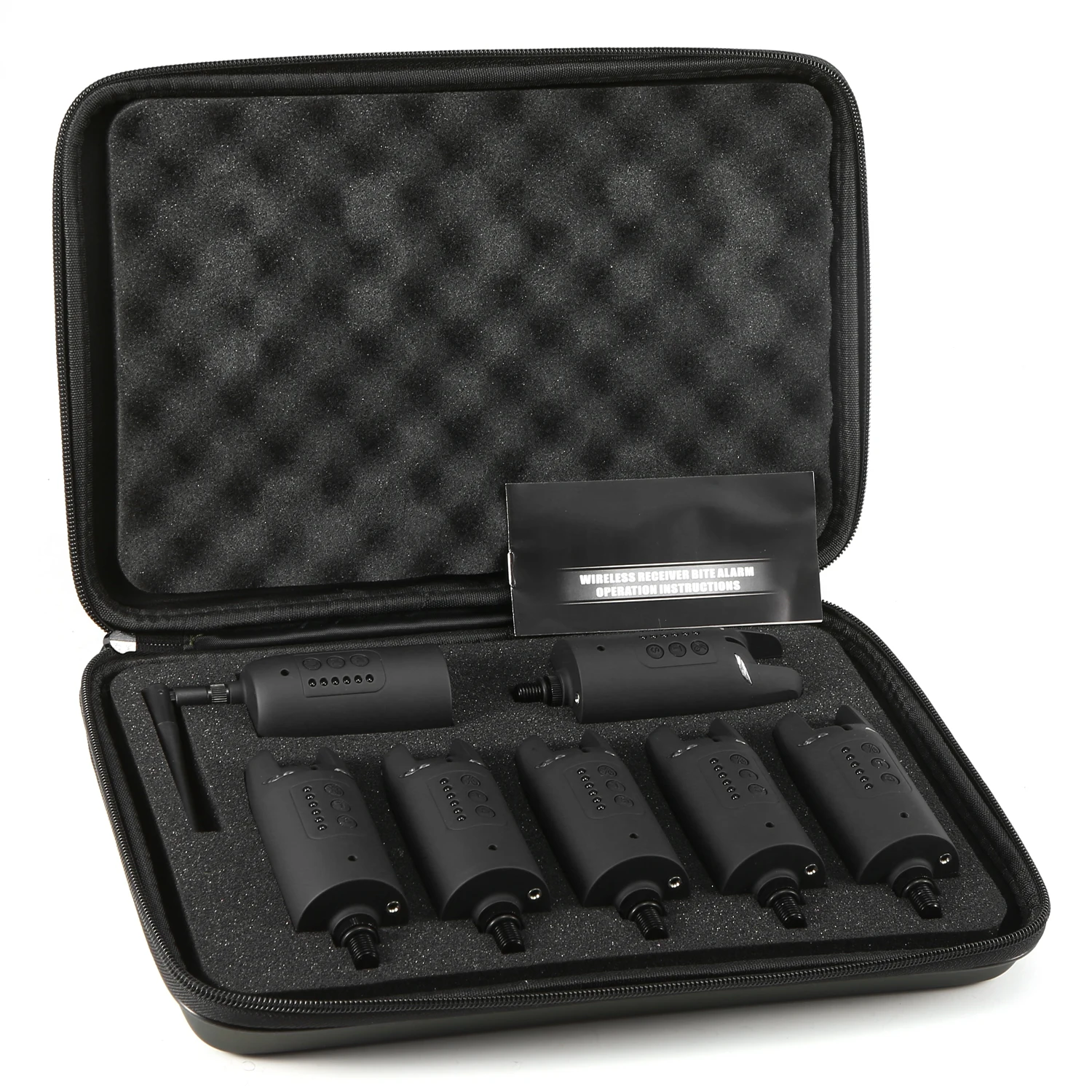 Lixada Беспроводной цифровой рыболовная сигнализация комплект поклевки Звук