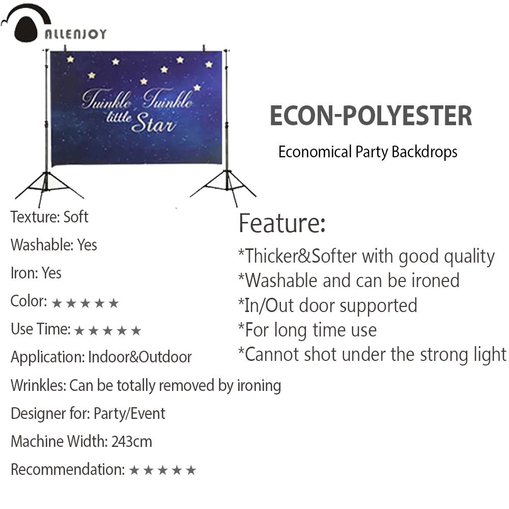 

Allenjoy Horror Moon Backdrops Abstract Village Forest Sky Night Before Christmas Party Banners Halloween Festivals Photobooth