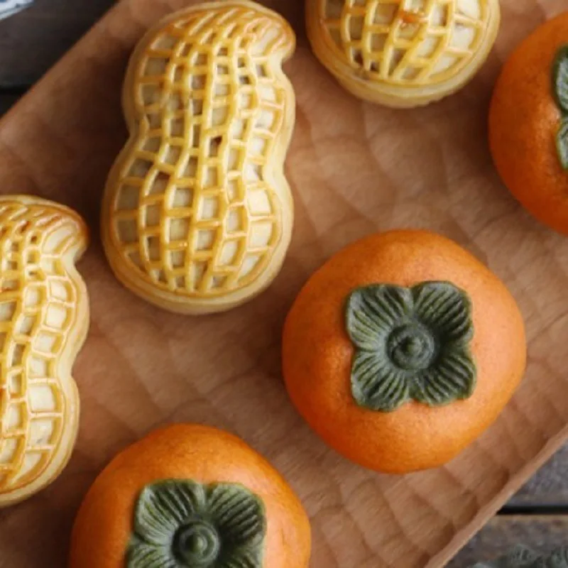 Форма для изготовления лунных пирожных DIY снежная плесень Персиммон арахисовая силиконовая декорация торта аксессуары Фондант Матрицы Шоколад