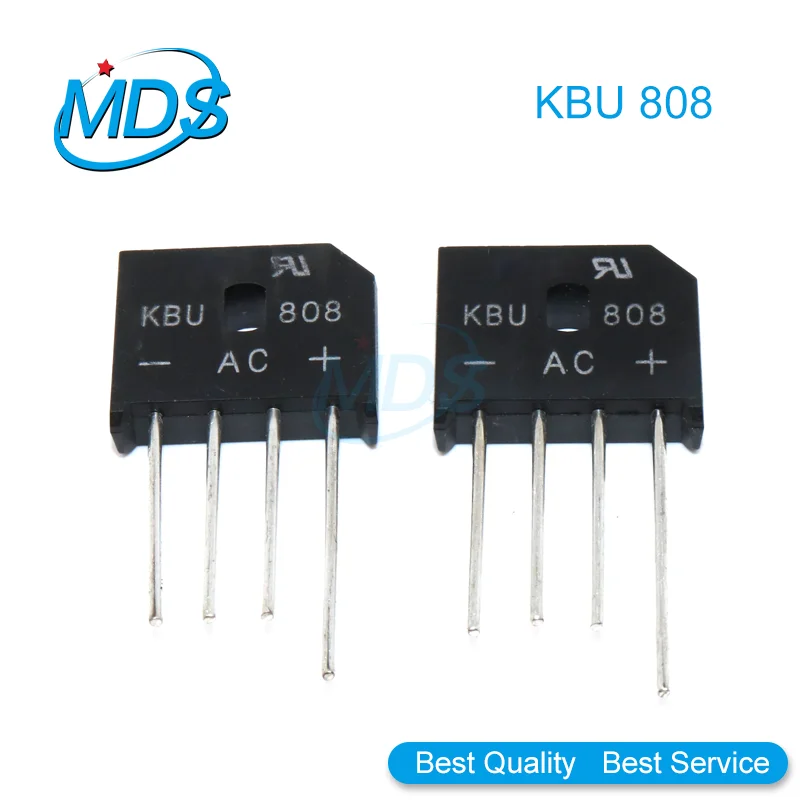 Диодный мост KBU808 KBU-808 8A 800V выпрямитель новый и оригинальный IC 5 шт. | Электронные