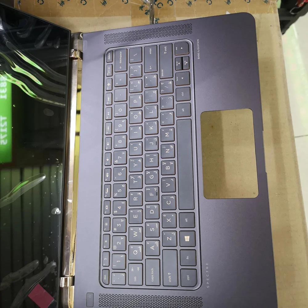 Для hp SPECTRE 13 v115tu 13 V 13-v051na 13-v001na 13,3 FHD ЖК-дисплей стекло дигитайзер сборка с оболочкой C оболочка клавиатура