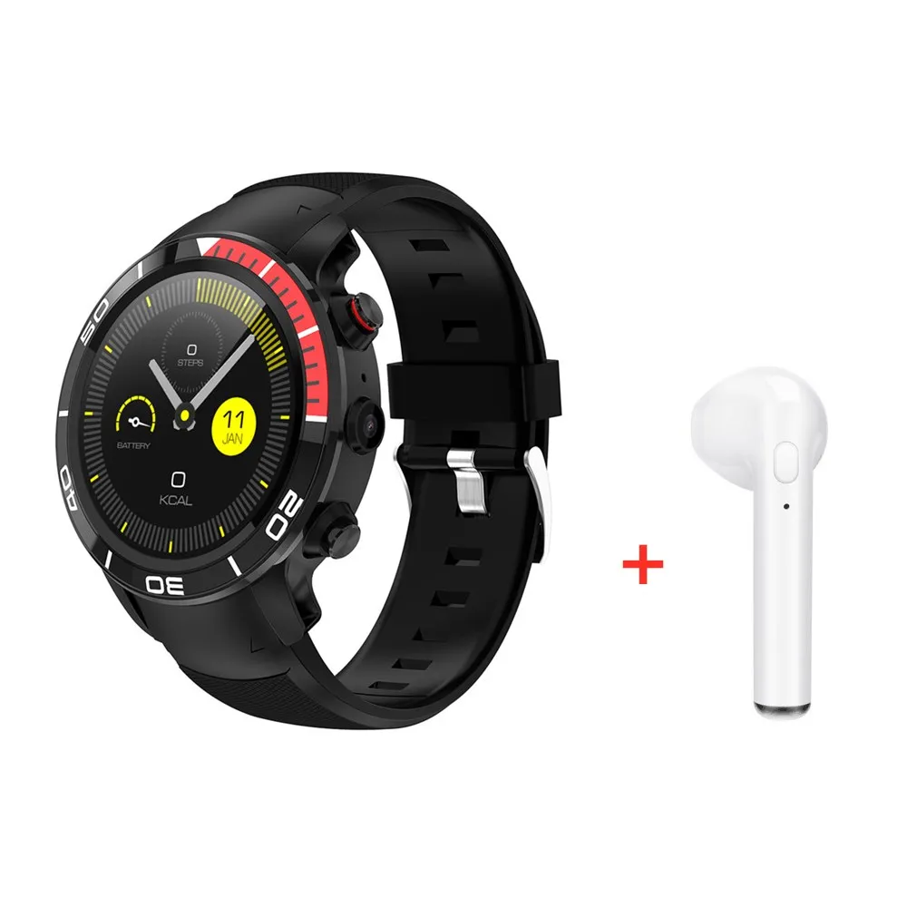 red add headset H8 Смарт часы Android Телефон IP68 Водонепроницаемый Спортивные Смарт часы для мужчин gps MapsGoogle Play MP3 плеер для Android/ios HUAWEI часы GT - Цвет: red add headset