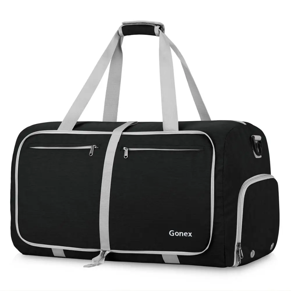 Дорожные спортивные сумки для мужчин модный большой чемодан из полиэстера