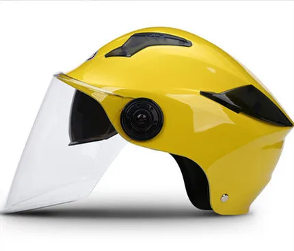 

2020 summer sunscreen electric battery car helmet grey men and women all season motorcycle helmet double lenses