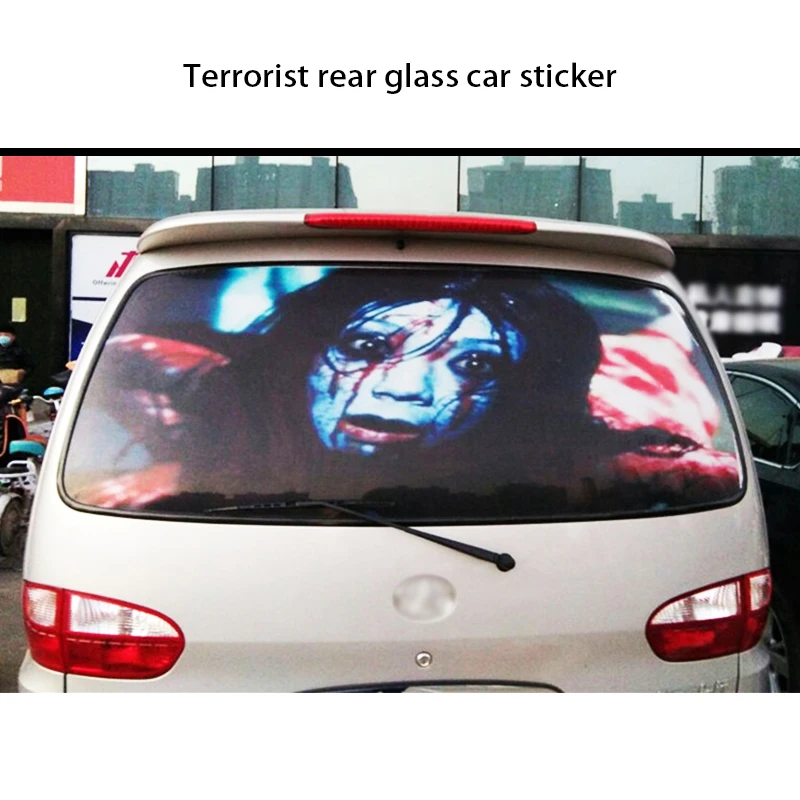

NOANS 3D Car Rear Window Glass Windshield Stickers Reflective Accessories For BMW E46 E39 E90 E60 Toyota Corolla Nissan Qashqai