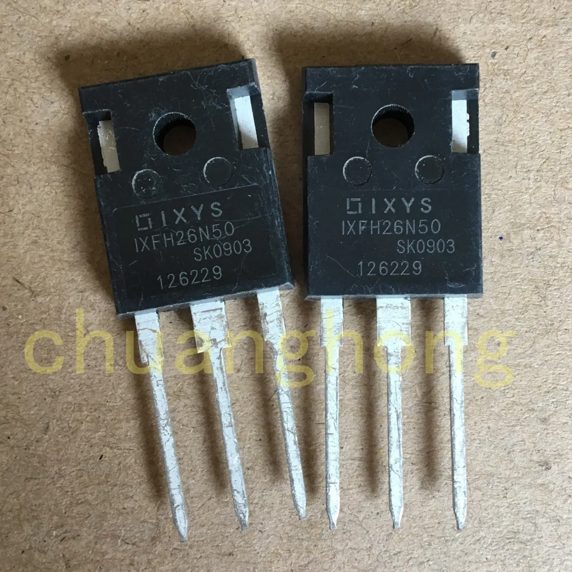 

1pcs/lot Power triode IXFH26N50 26A 500V original packing new field effect transistor MOS triode TO-247