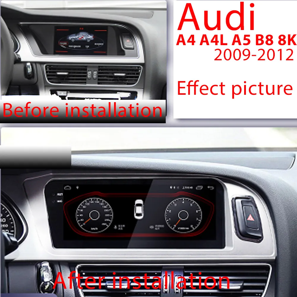 

Android 10 для Audi A4 A4L A5 B8 8K 2009-2012, автомобильный GPS-навигатор, мультимедийный плеер, автомобильное стерео радио, магнитофон, головное устройство
