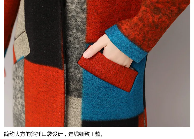 

Female Woollen Overcoat Autumn Winter Fashion Women Coat Suitable for Different Occasions