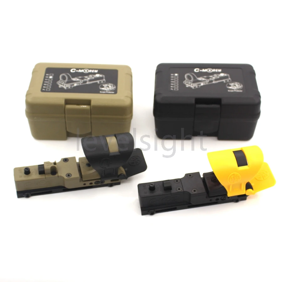 

best Tactical Hunting Scope Red Dot Sight for 20mm Weaver Picatinny Rail Reflex C-MORE Black/Tan new