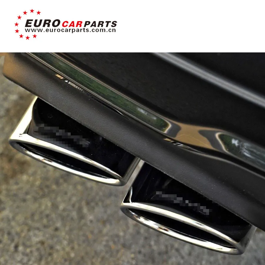 C class w204 C63 exhuast pipe with high quality stainless steel material fit for C180 C200 C260 to muffler tips | Автомобили и