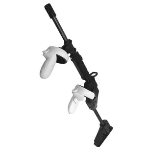 magnetic gun stock for oculus quest 2 vr shooting gun stand enhanced gaming experience vr headset controller game accessories free global shipping