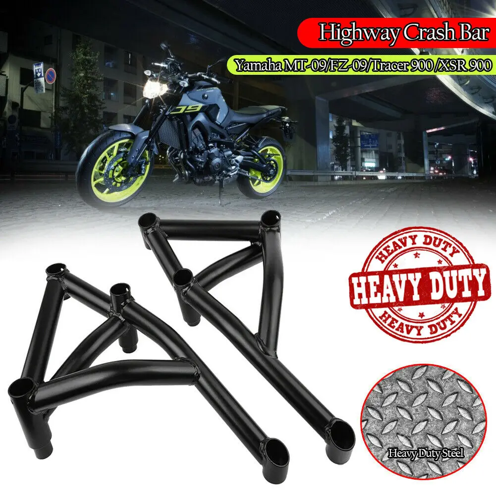 Для Yamaha MT09 FZ09 Tracer защита двигателя мотоцикла для бампер трюков клетка MT 09 2013 2014 2015