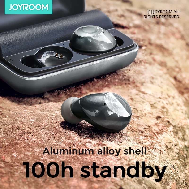 JoyroomT07Bluetooth беспроводные алюминиевые Наушники новые металлические наушники