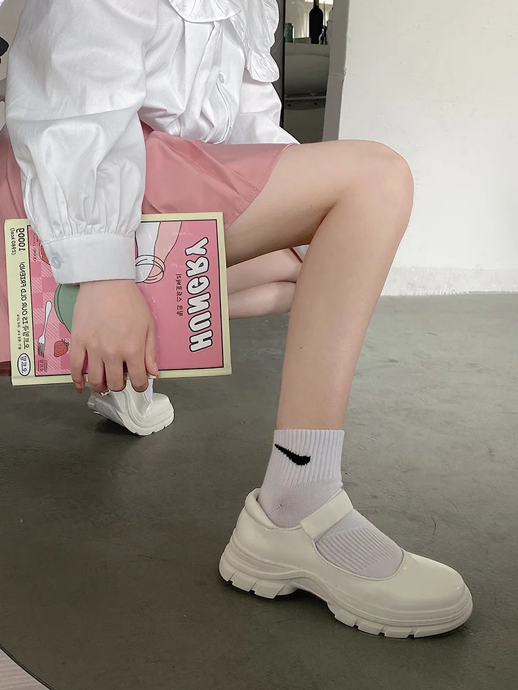 Женские готические туфли в стиле &quotЛолита&quot обувь из искусственной кожи