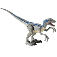 velociraptor blue dinosaurs toy classic toys for boys animal model movable jaw action figure without retail box