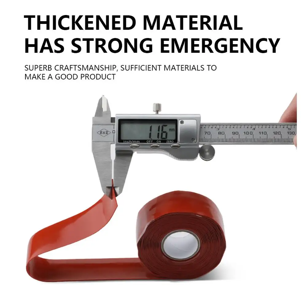 Универсальная сверхпрочная Водонепроницаемая самозакрепляющаяся лента для