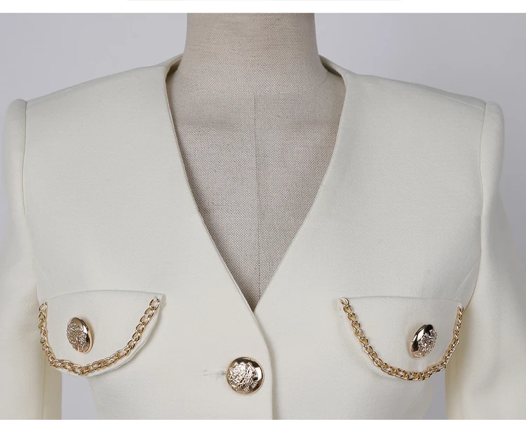 

2020 Korea OL Outerwear V-Neck Single Breasted Pockets Mini Pencil Bodycon Long Sleeved Female Office Work Dress