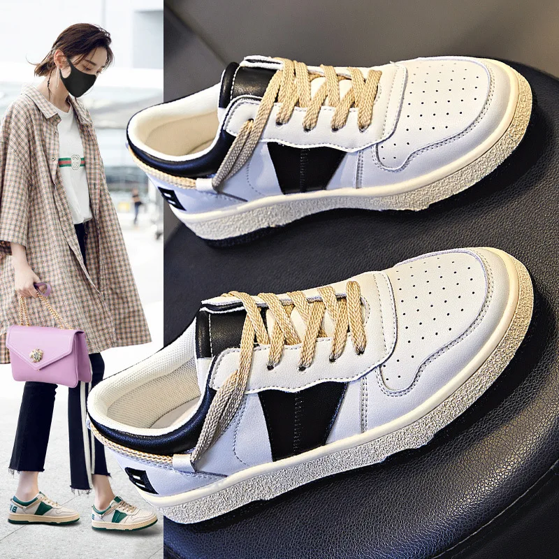 

Women's Shoes Lovers Leather Shoes Women's Autumn/Winter 2021 Women's New Single Shoes Flat Bottom Plus Velvet Plus Size