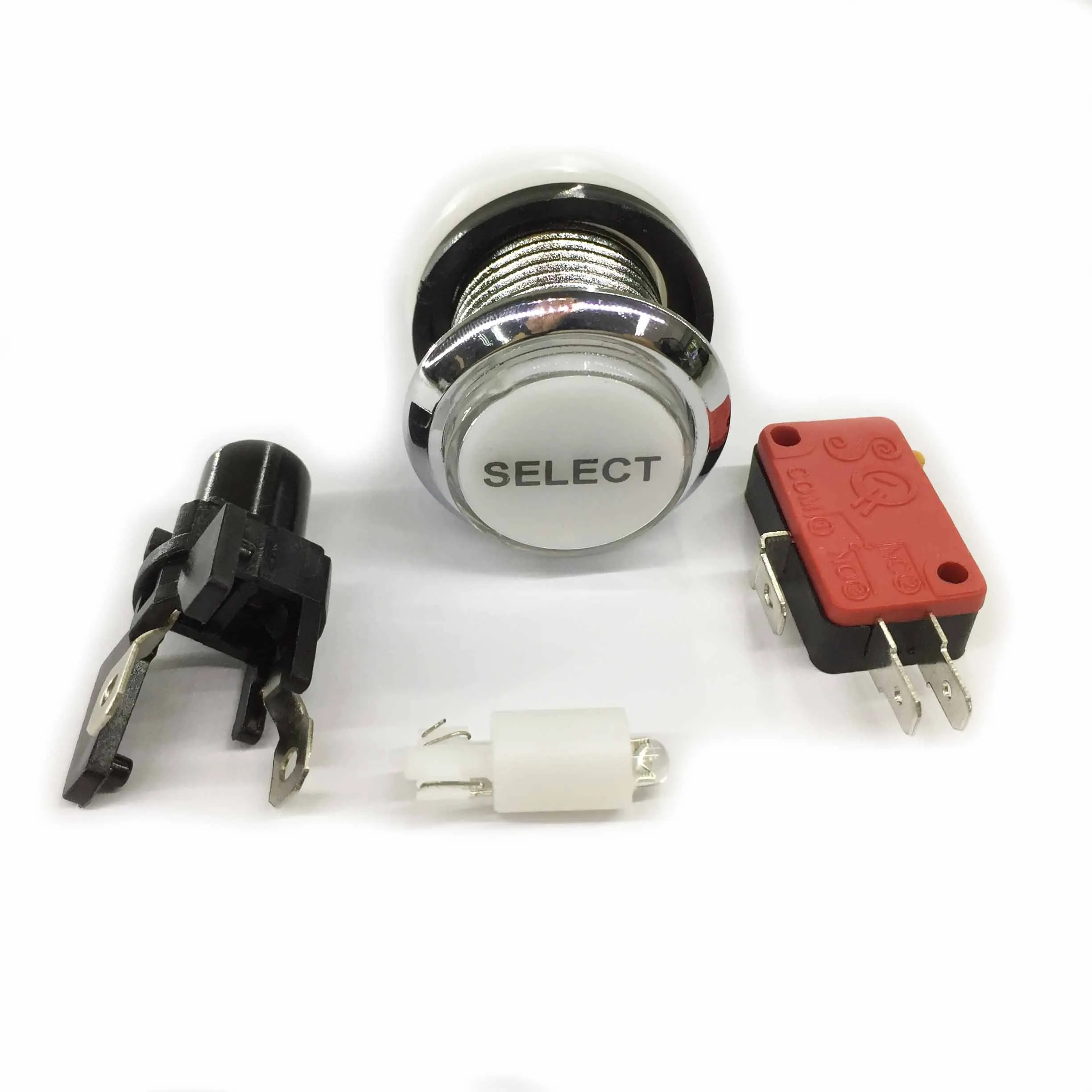 Бесплатная доставка/Аркады Кнопка/освещающий старт Аркады кнопки с светодиодный