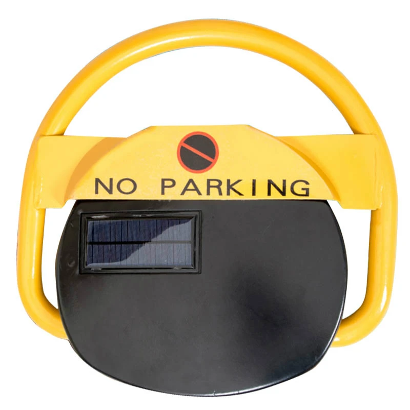 

High quality waterproof solar powered automatic car parking space lock Solar remote car parking lock 4 orders