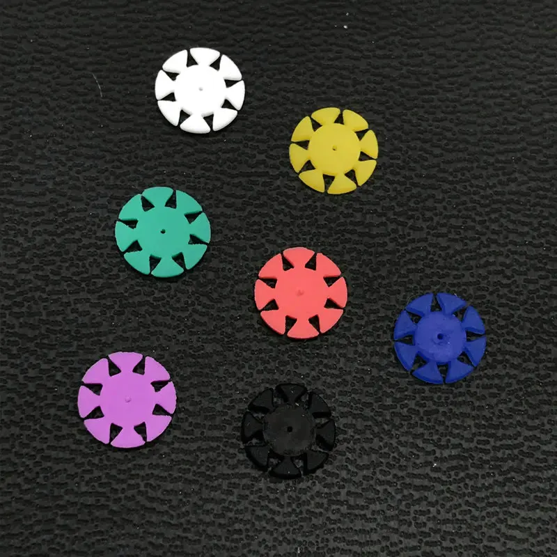 10 шт./пакет стоматологический Endo корень канал файл дезинфекция маркировка круг