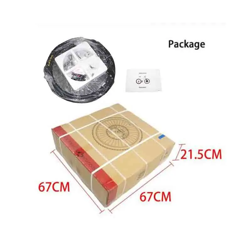 

Electric Bike Conversion Kit iMotor 2.0 Brushless Power 36V 240W Ebike Conversion Kit Front Wheel 20'26inch Lithium Battery